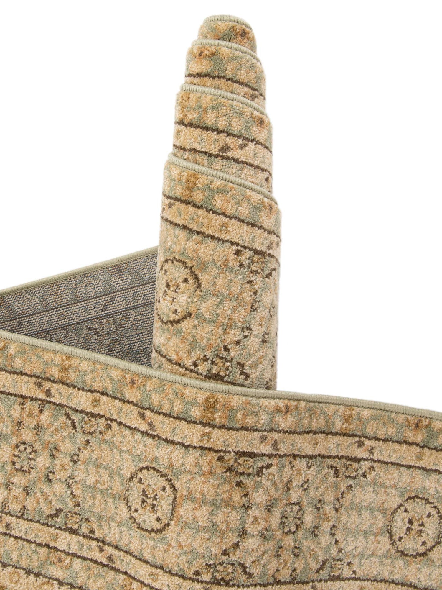 Light Green 3' 1 x 5' 3 Palace Rectangle Area Rug