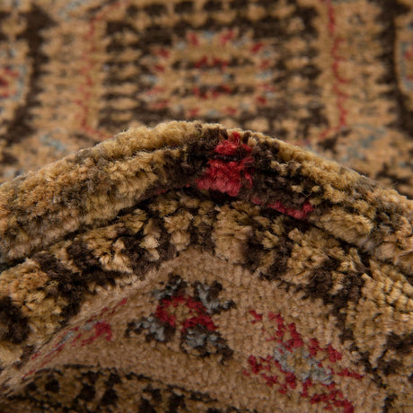 Brown 3' 1 x 5' 3 Palace Rectangle Area Rug Traditional Motif Design 100% Polypropylene Majestic Carpet for Elegant Interior Decorating for Sale at Rug Engine