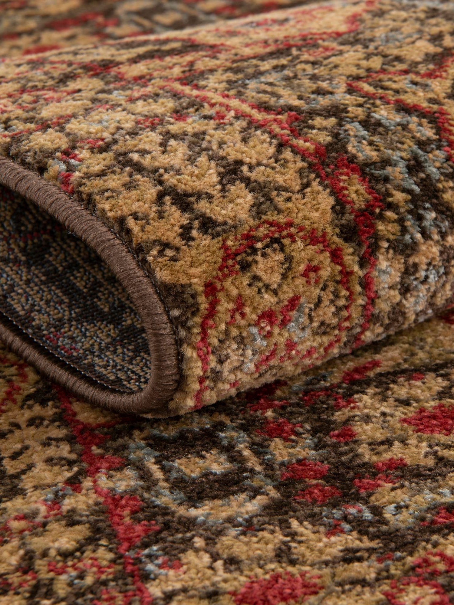 Brown 2' x 6' 1 Palace Runner Area Rug