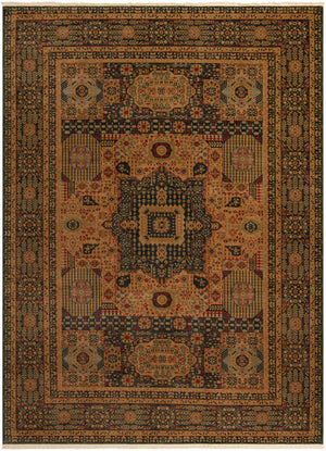 Blue 9' x 12' Palace Rectangle Area Rug