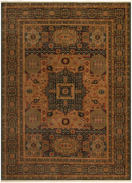 Blue 9' x 12' Palace Rectangle Area Rug