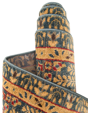 Blue 5' 1 x 5' 1 Palace Round Area Rug