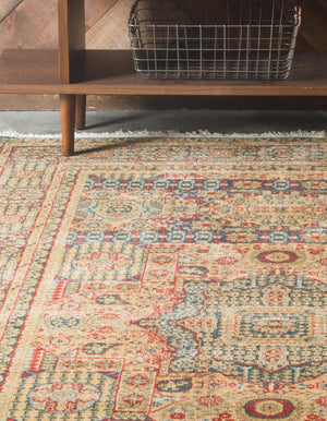 Blue 8' x 11' Palace Rectangle Area Rug