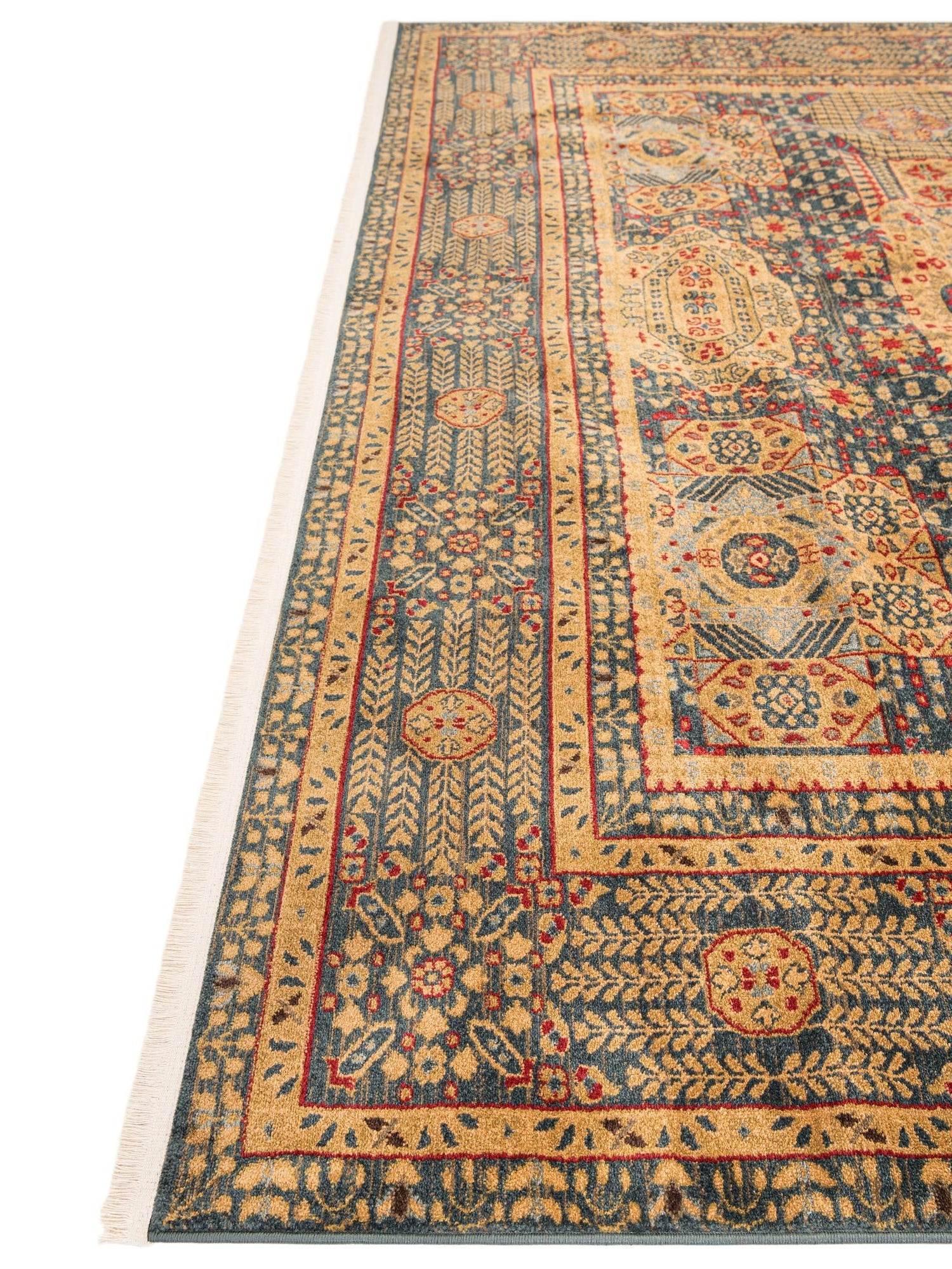 Blue 3' 1 x 5' 3 Palace Rectangle Area Rug