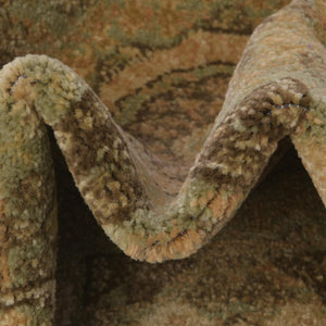 Light Green 3' 3 x 3' 3 Palace Round Area Rug