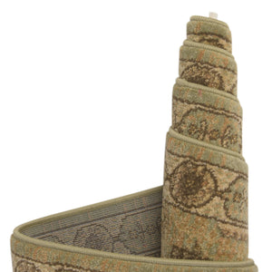 Light Green 3' 3 x 3' 3 Palace Round Area Rug