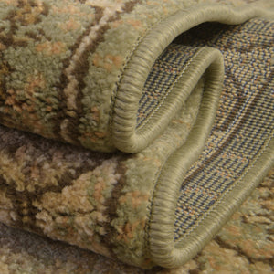 Light Green 3' 3 x 3' 3 Palace Round Area Rug