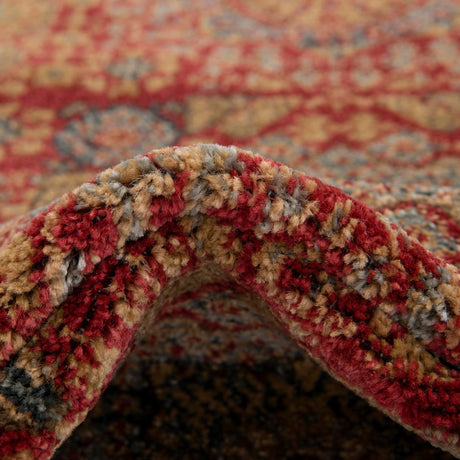 Red 2' x 3' 1 Palace Rectangle Area Rug Traditional Motif Design 100% Polypropylene Majestic Carpet for Elegant Interior Decorating for Sale at Rug Engine