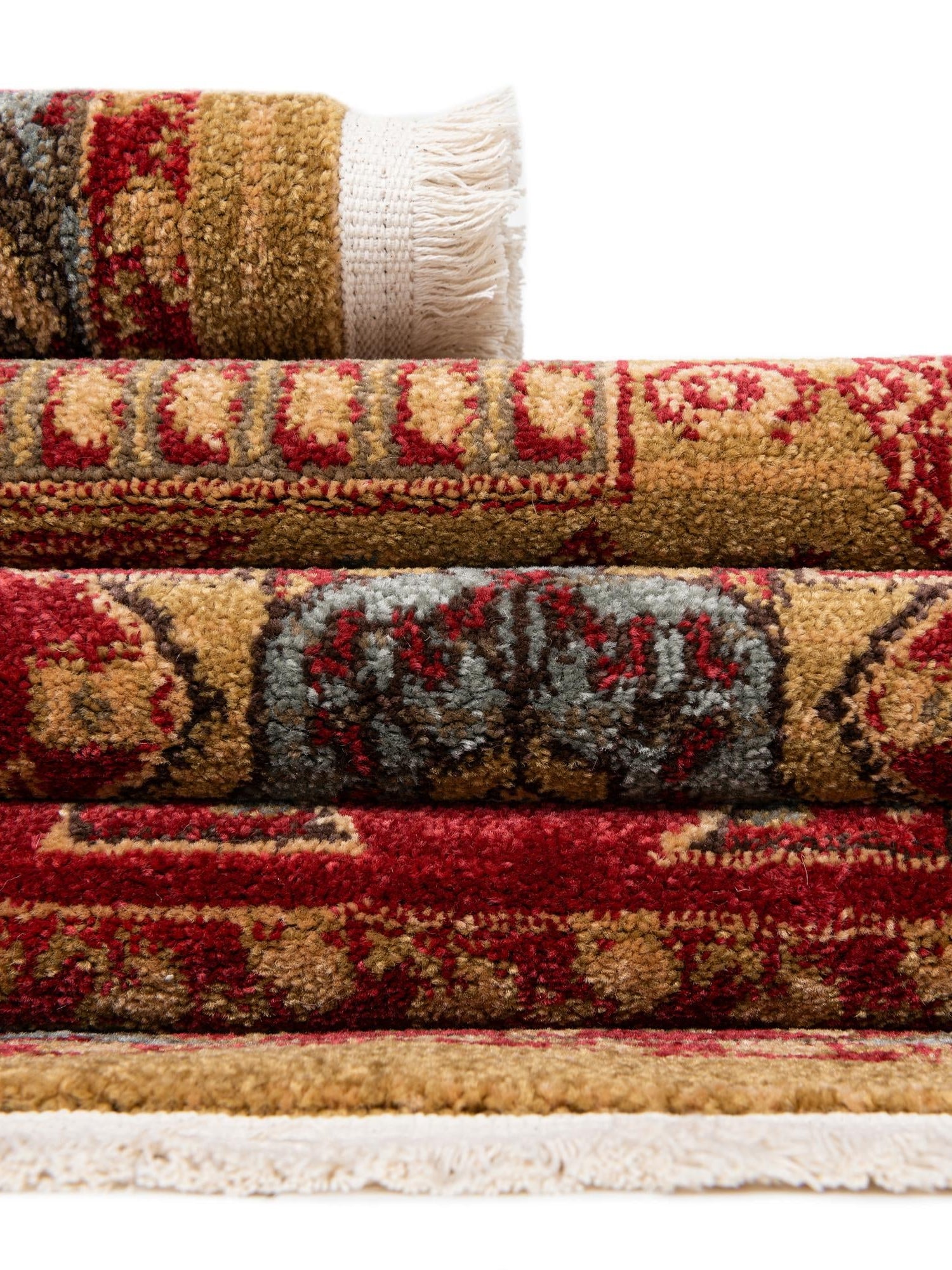 Red 5' 1 x 8' Palace Rectangle Area Rug