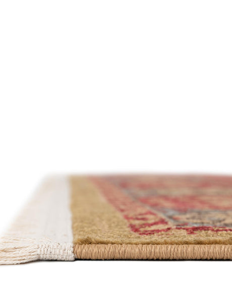 Red 2' x 6' 1 Palace Runner Area Rug Traditional Motif Design 100% Polypropylene Majestic Carpet for Elegant Interior Decorating for Sale at Rug Engine