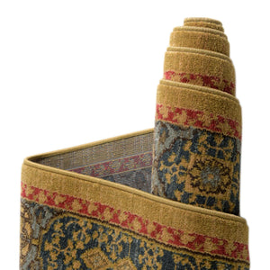 Blue 2' 7 x 10' Palace Runner Area Rug