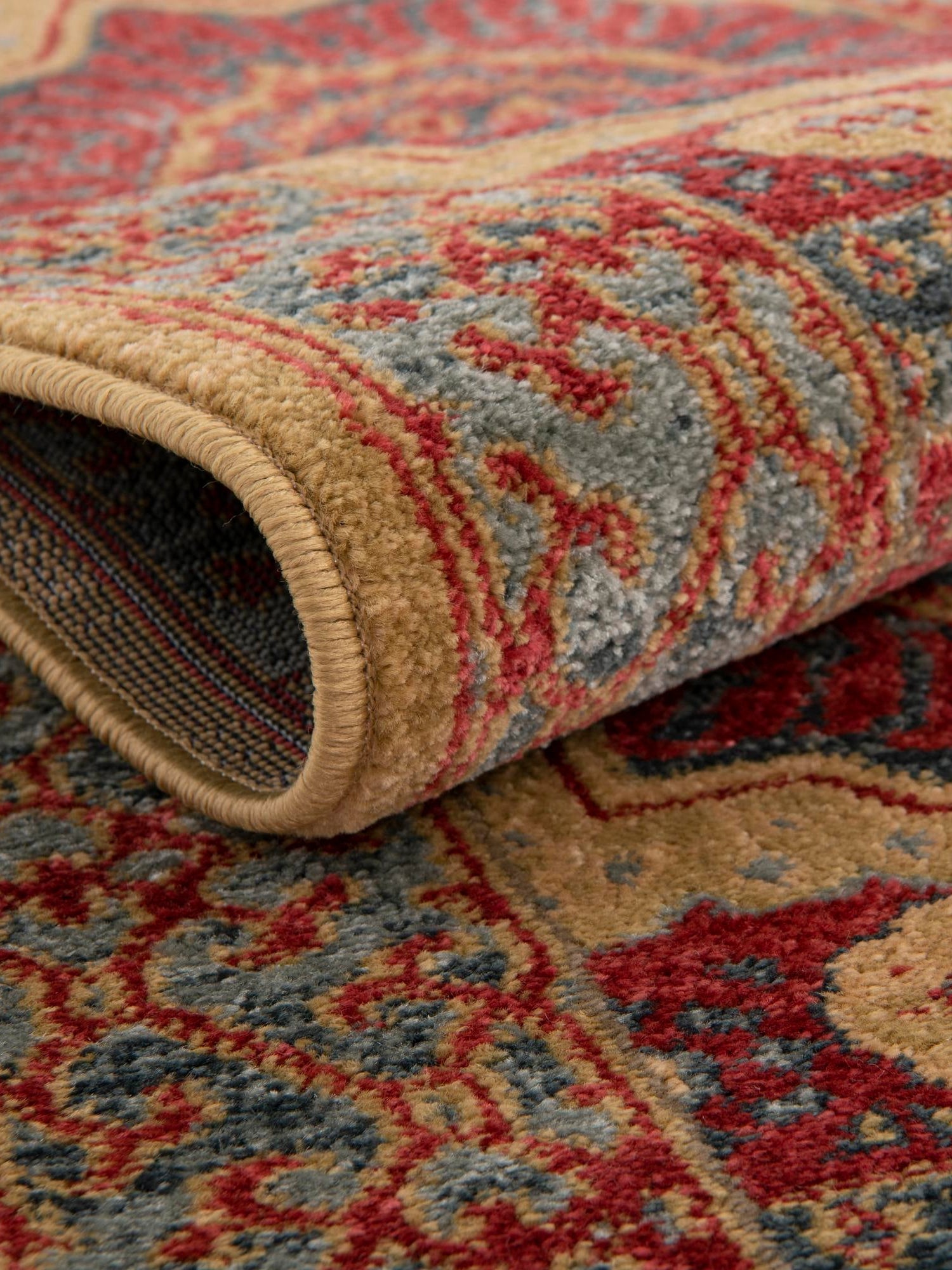 Red 8' x 11' Palace Rectangle Area Rug