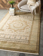 Cream 10' x 11' 4 Palace Rectangle Area Rug Traditional Motif Design 100% Polypropylene Majestic Carpet for Elegant Interior Decorating for Sale at Rug Engine