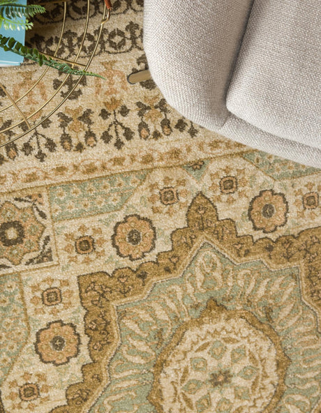 Cream 2' x 3' 1 Palace Rectangle Area Rug Traditional Motif Design 100% Polypropylene Majestic Carpet for Elegant Interior Decorating for Sale at Rug Engine