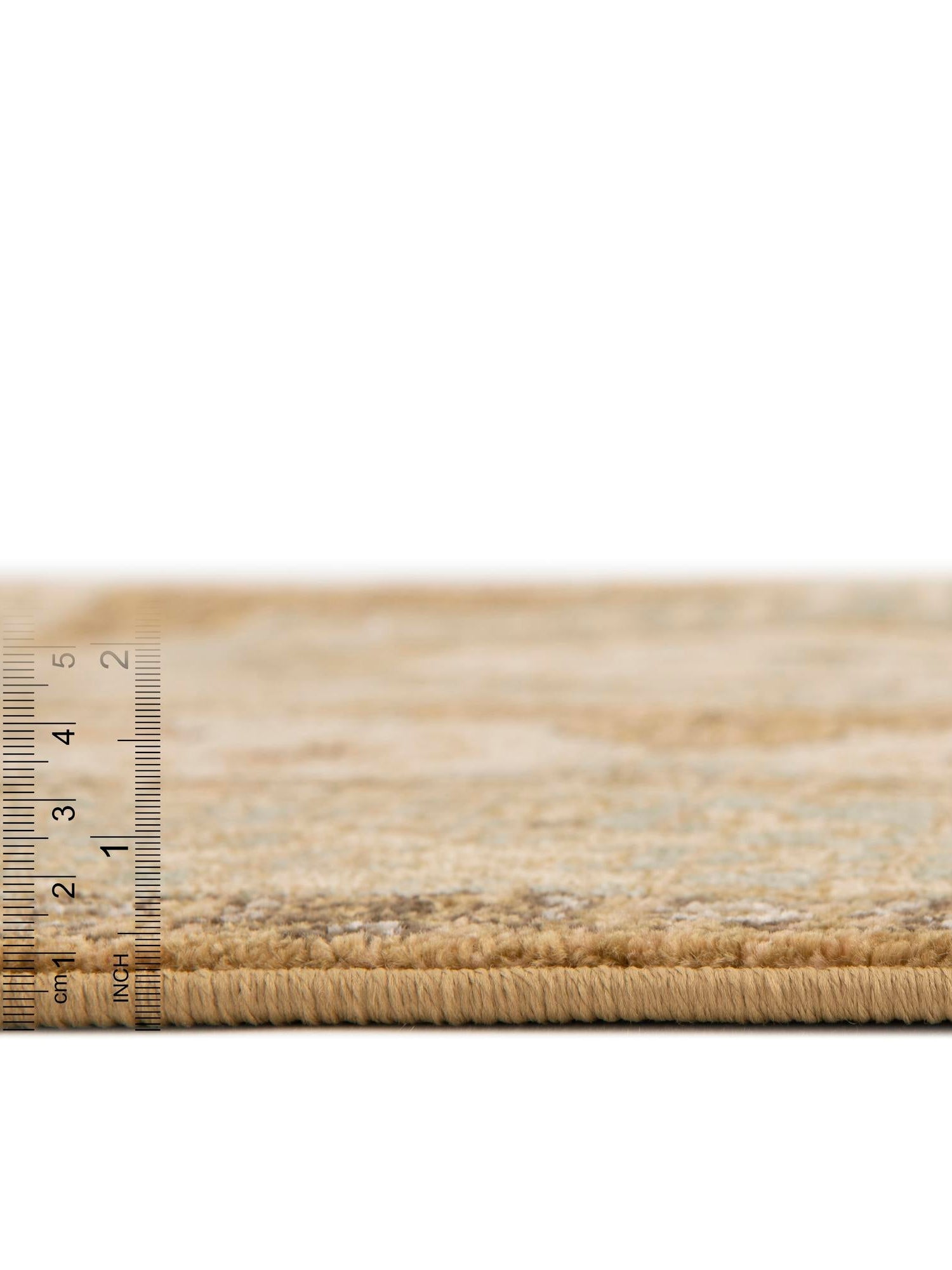 Cream 5' 1 x 8' Palace Rectangle Area Rug