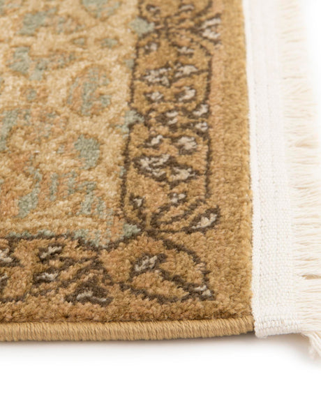 Cream 10' x 11' 4 Palace Rectangle Area Rug Traditional Motif Design 100% Polypropylene Majestic Carpet for Elegant Interior Decorating for Sale at Rug Engine