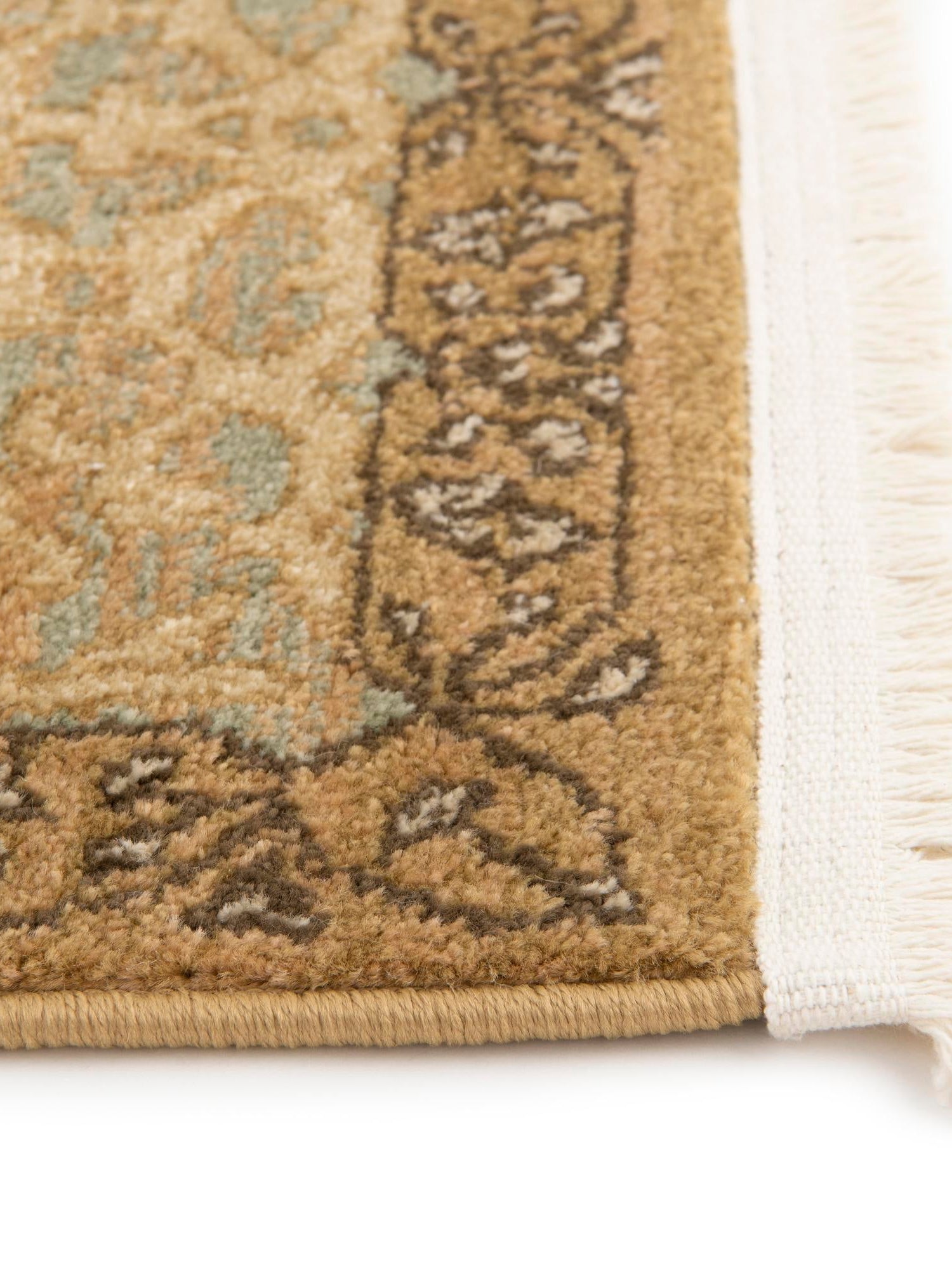 Cream 2' x 6' 1 Palace Runner Area Rug