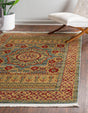 Light Blue 10' x 11' 4 Palace Rectangle Area Rug Traditional Motif Design 100% Polypropylene Majestic Carpet for Elegant Interior Decorating for Sale at Rug Engine