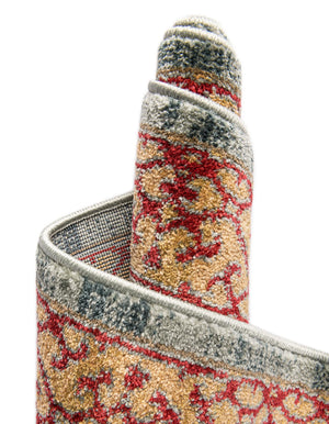 Light Blue 4' 1 x 6' 1 Palace Rectangle Area Rug