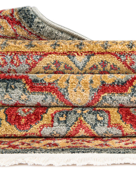 Light Blue 9' x 12' Palace Rectangle Area Rug Traditional Motif Design 100% Polypropylene Majestic Carpet for Elegant Interior Decorating for Sale at Rug Engine
