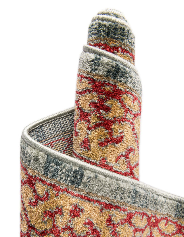 Light Blue 2' 7 x 13' 1 Palace Runner Area Rug