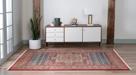 Navy Blue 2' x 3' 1 Palace Rectangle Area Rug Traditional Motif Design 100% Polypropylene Majestic Carpet for Elegant Interior Decorating for Sale at Rug Engine