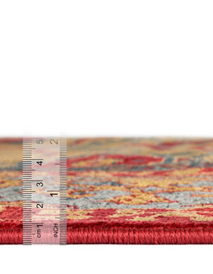 Navy Blue 2' 7 x 10' Palace Runner Area Rug