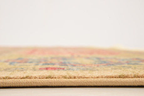 Beige 10' x 11' 4 Palace Rectangle Area Rug Traditional Motif Design 100% Polypropylene Majestic Carpet for Elegant Interior Decorating for Sale at Rug Engine