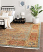 Light Blue 10' x 11' 4 Palace Rectangle Area Rug