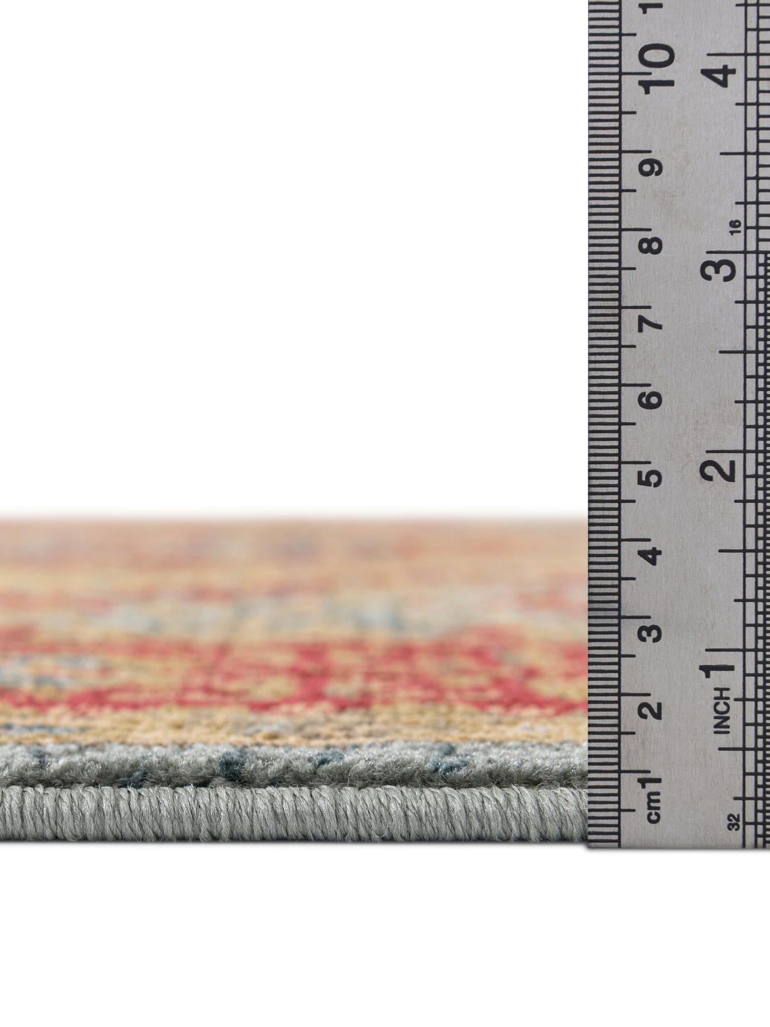 Light Blue 5' 1 x 8' Palace Rectangle Area Rug