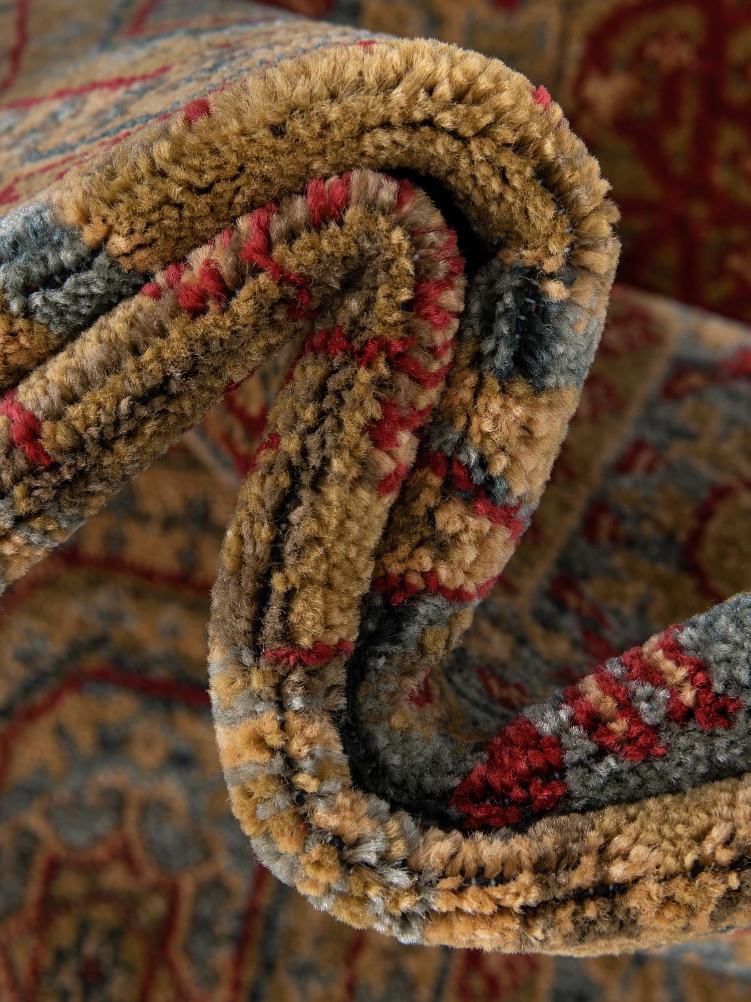 Light Blue 2' 7 x 10' Palace Runner Area Rug