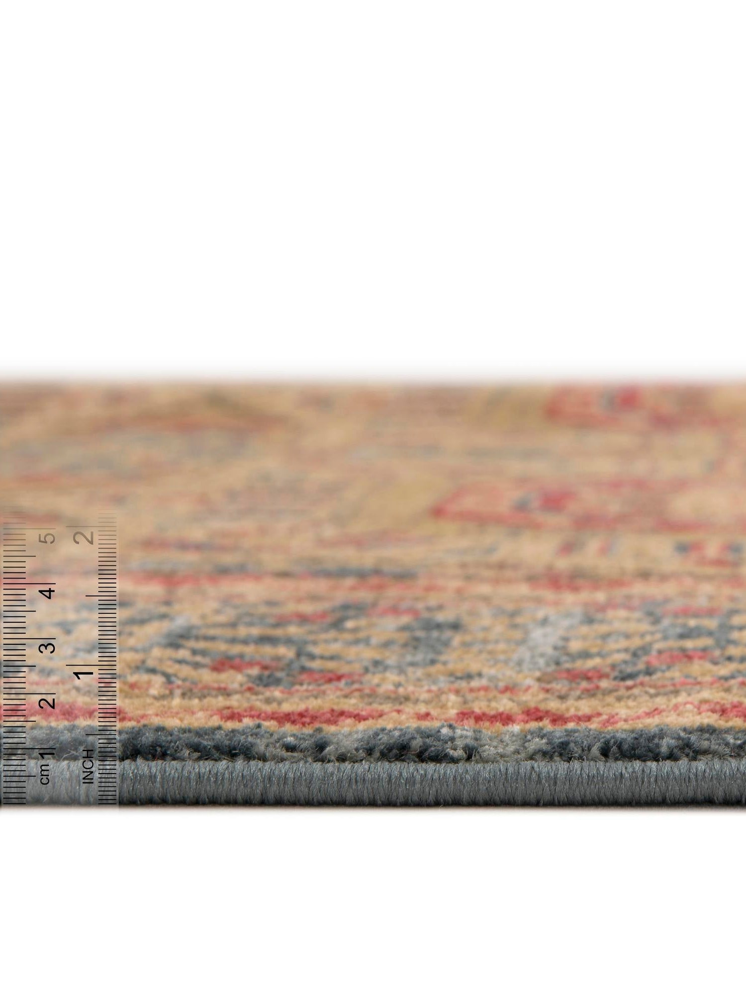 Blue 8' x 8' Palace Round Area Rug