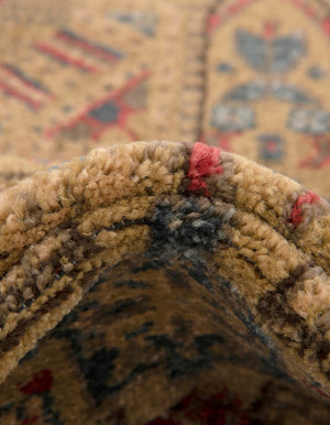 Blue 8' x 8' Palace Round Area Rug