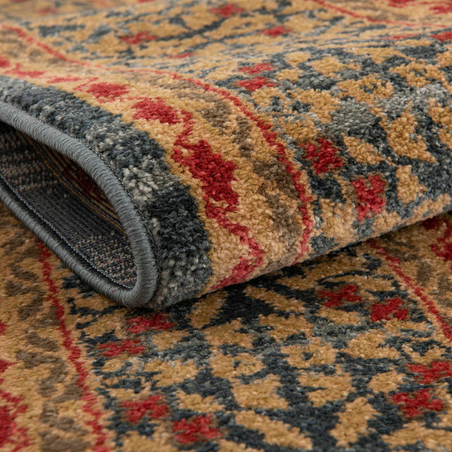 Blue 9' x 12' 2 Palace Rectangle Area Rug