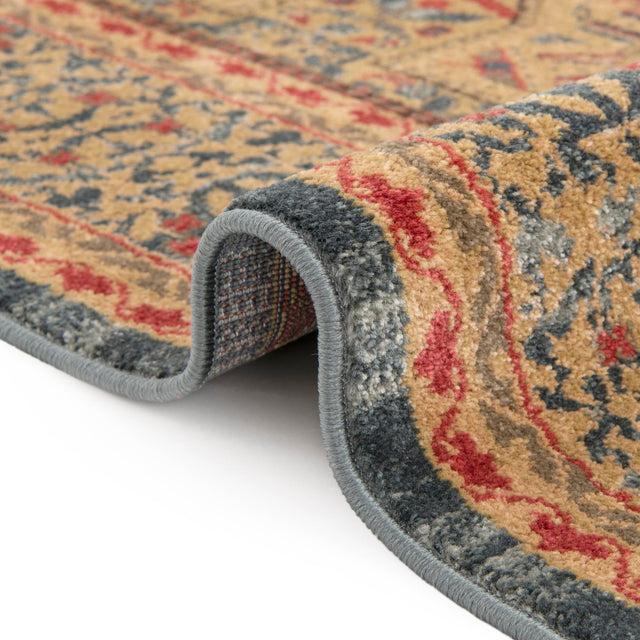 Blue 5' 1 x 8' Palace Rectangle Area Rug