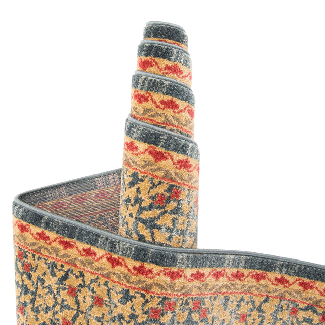 Blue 5' 1 x 8' Palace Rectangle Area Rug