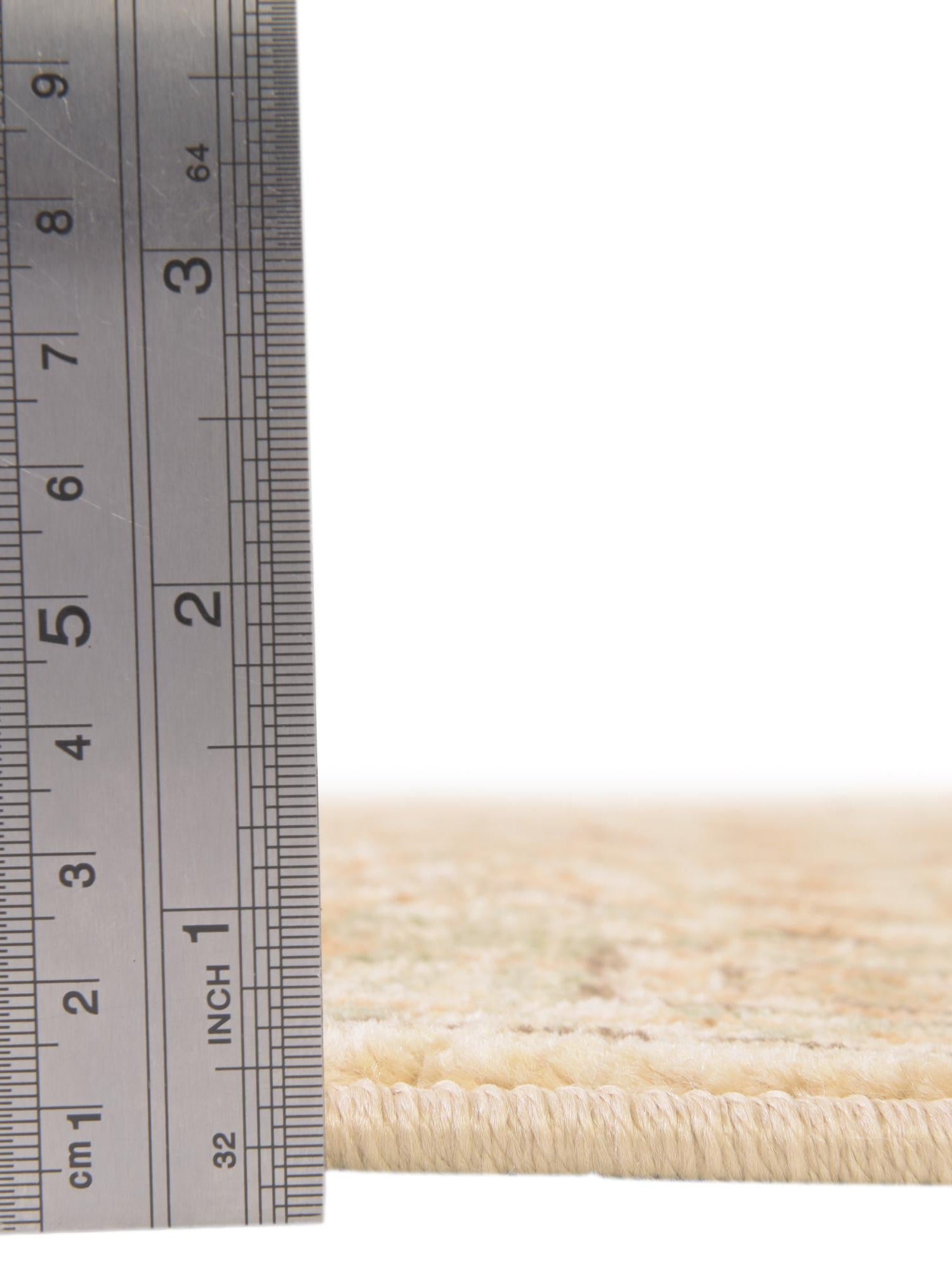 Cream 9' x 12' 2 Palace Rectangle Area Rug