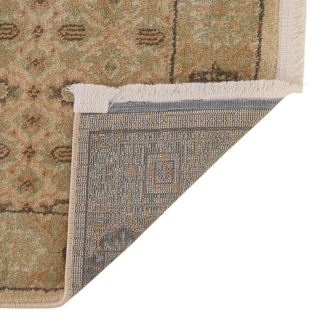 Cream 9' x 12' 2 Palace Rectangle Area Rug Traditional Motif Design 100% Polypropylene Majestic Carpet for Elegant Interior Decorating for Sale at Rug Engine