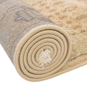 Cream 3' 3 x 5' 3 Palace Rectangle Area Rug