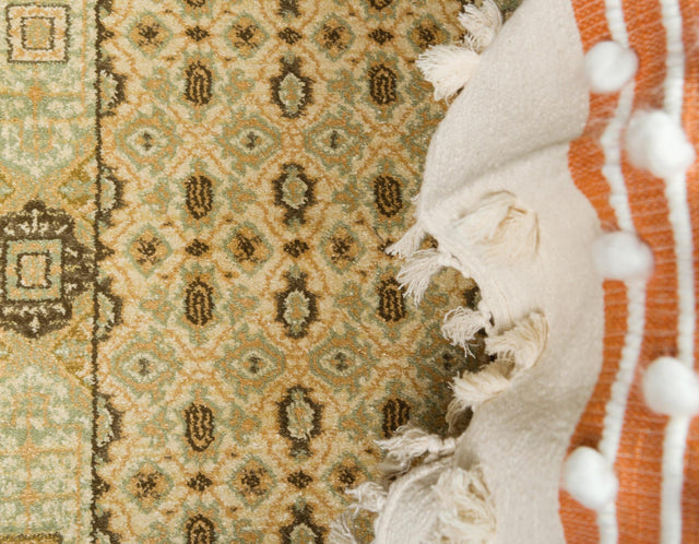 Cream 2' x 6' 1 Palace Runner Area Rug