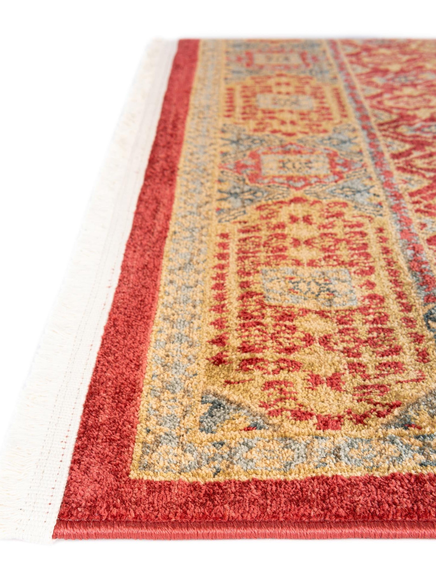 Red 6' 1 x 9' Palace Rectangle Area Rug