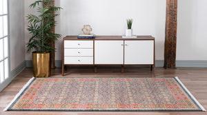 Navy Blue 2' x 3' 1 Palace Rectangle Area Rug