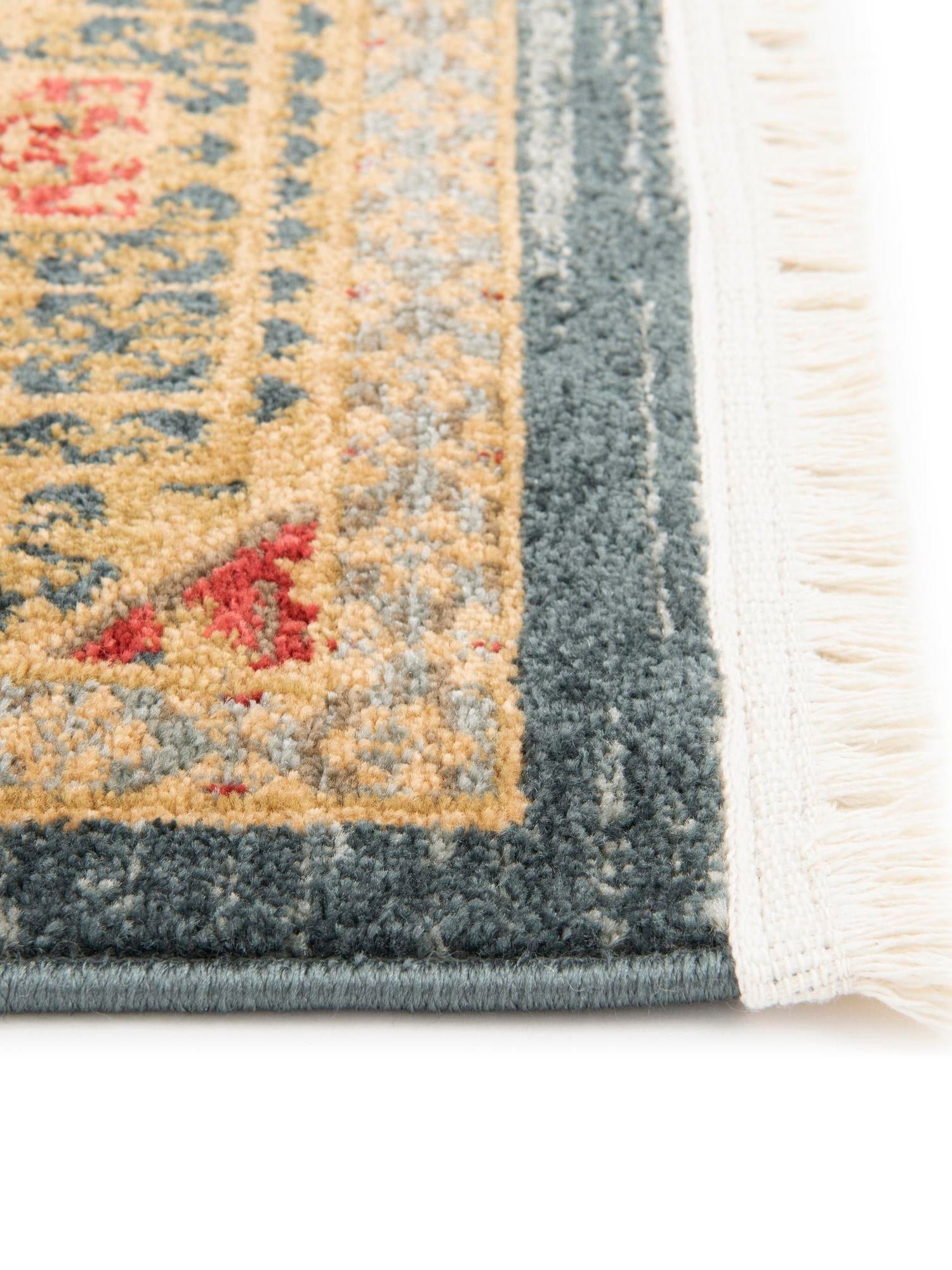 Navy Blue 5' 1 x 8' Palace Rectangle Area Rug