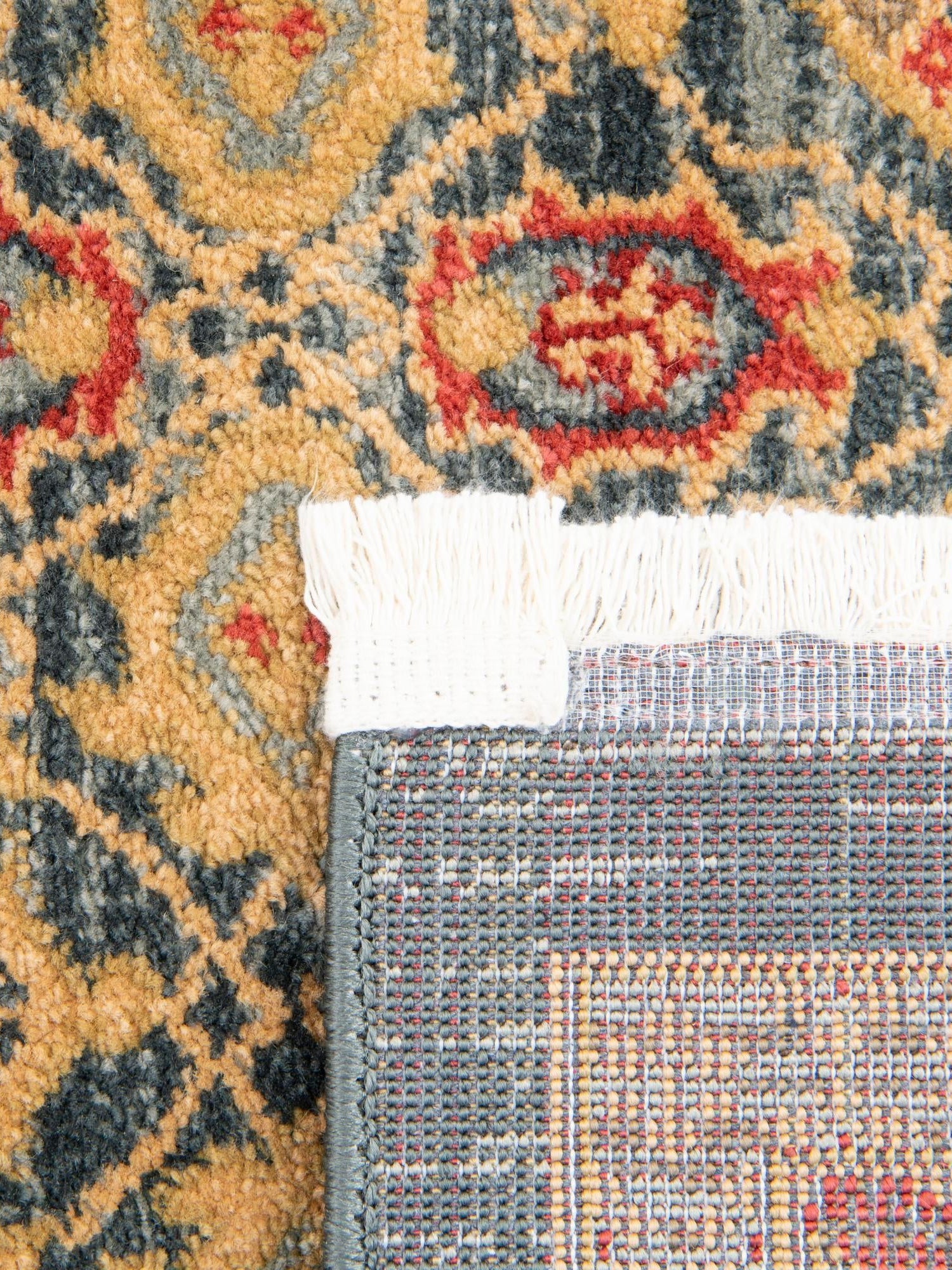 Navy Blue 2' 7 x 10' Palace Runner Area Rug