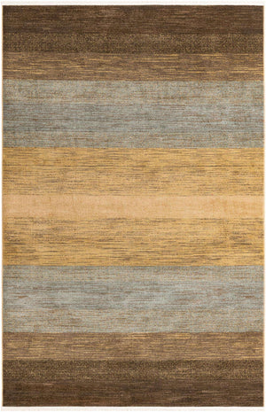 Multicolor 6' 1 x 9' Fars Rectangle Area Rug 100% Polypropylene Unique Traditional Carpet for Classical Living, Dining Room & Office Spaces for Sale at Rug Engine