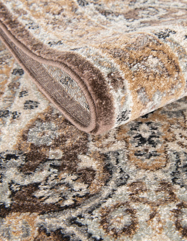 Brown 5' 1 x 8' Tradition Rectangle Rug