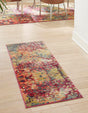 Multicolor 3' x 20' Jardin Runner Rug