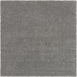 Cloud Gray 8' x 8' Solid Shag Square Rug