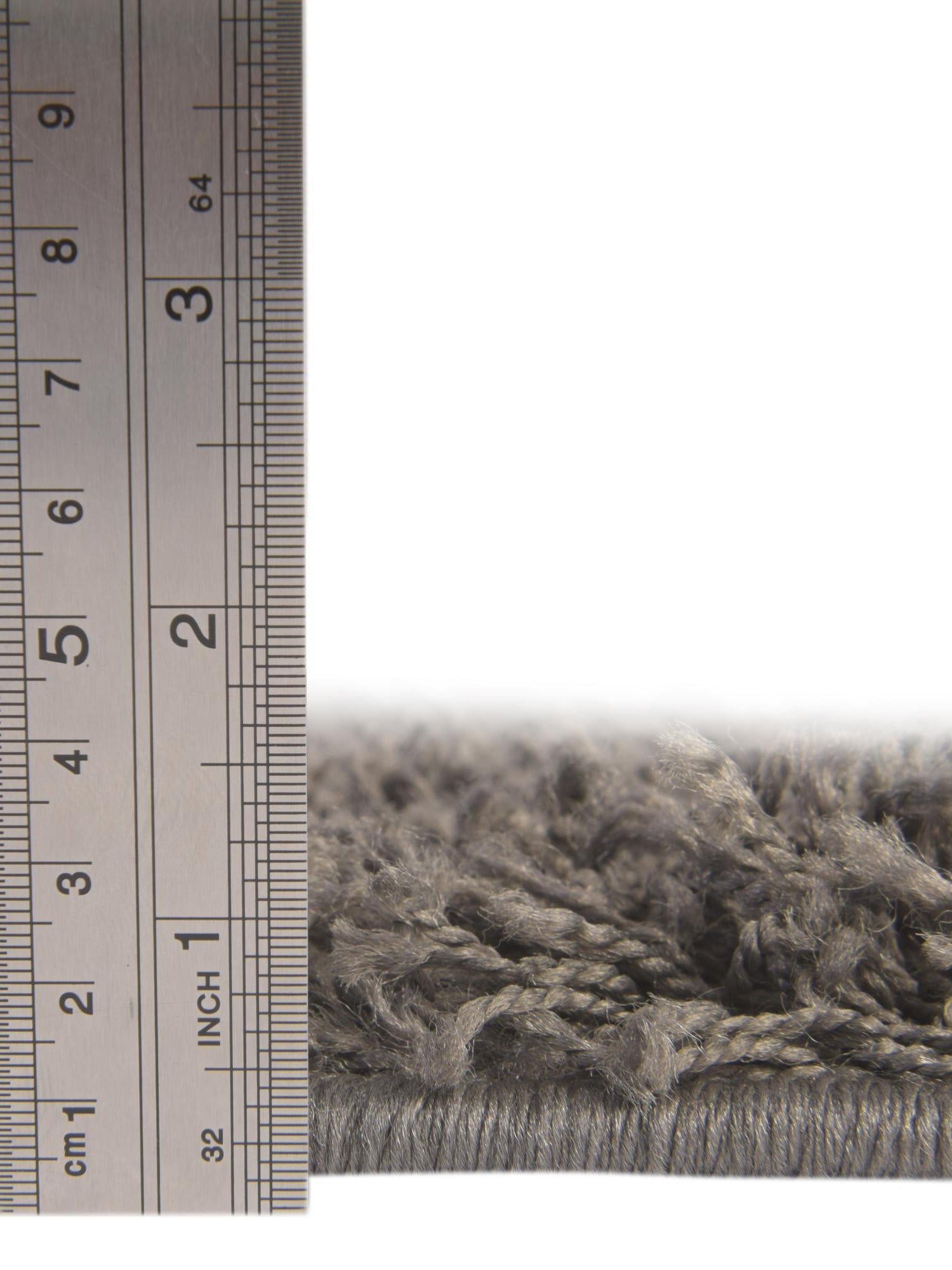 Graphite Gray 7' 10 x 10' Solid Shag Rectangle Area Rug Thick Soft Touch Fluffy & Plush Shaggy Pile Discounted Clearance Final Sale