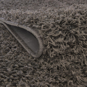 Graphite Gray 8' x 10' Solid Shag Rectangle Rug